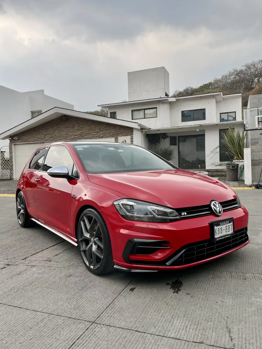 Volkswagen Golf R después del detallado